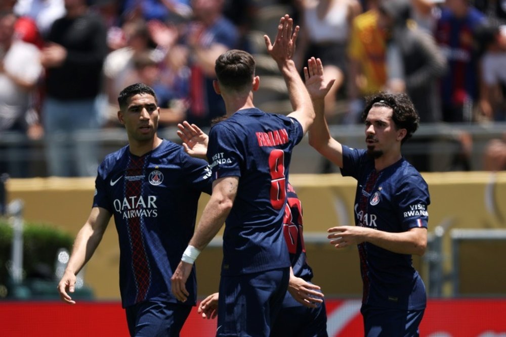 Fabian did not want to label PSG as favourites for the Club World Cup. AFP