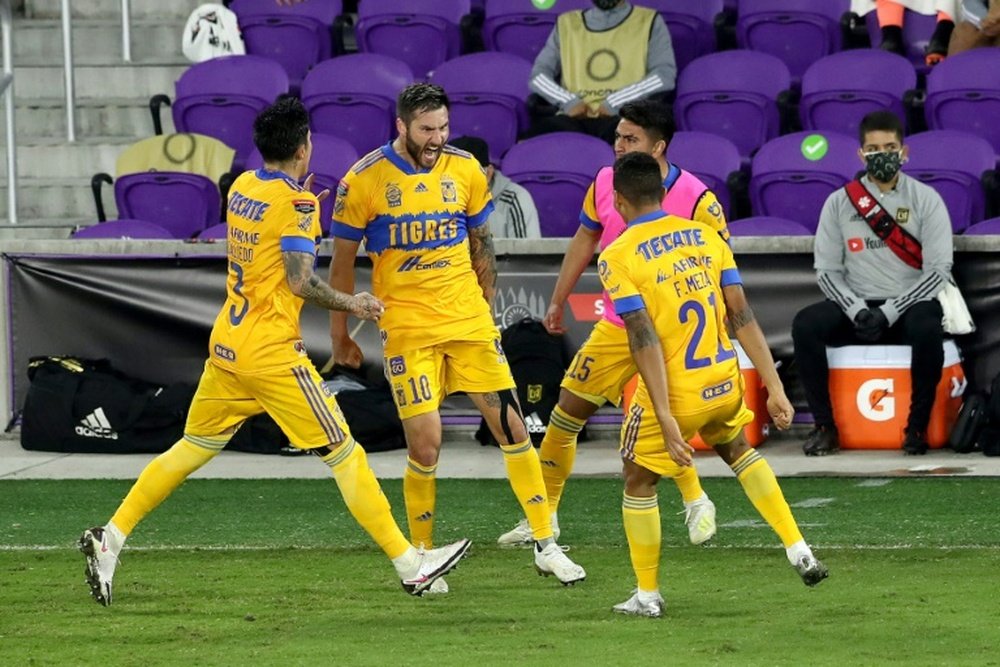 Gignac le pone la corona a Tigres. AFP