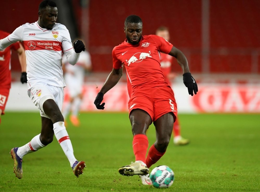 Upamecan is closer and closer to leaving RB Leipzig. AFP