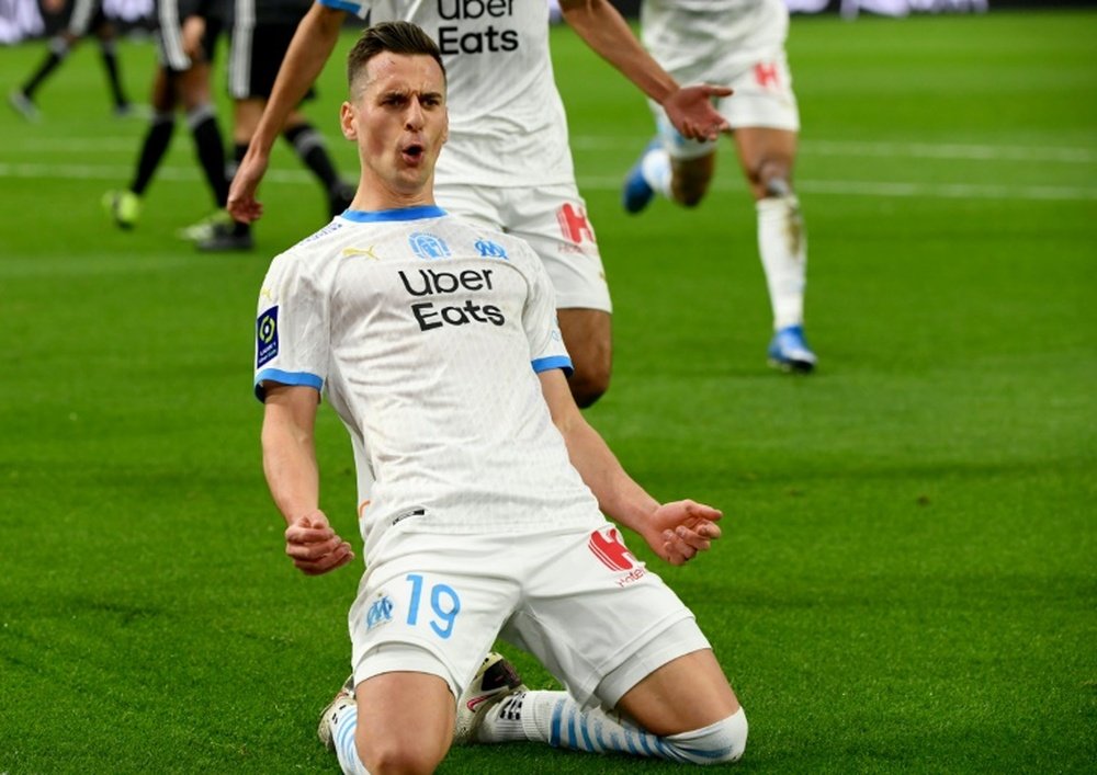 Milik prêt à dire au revoir à l’OM. AFP