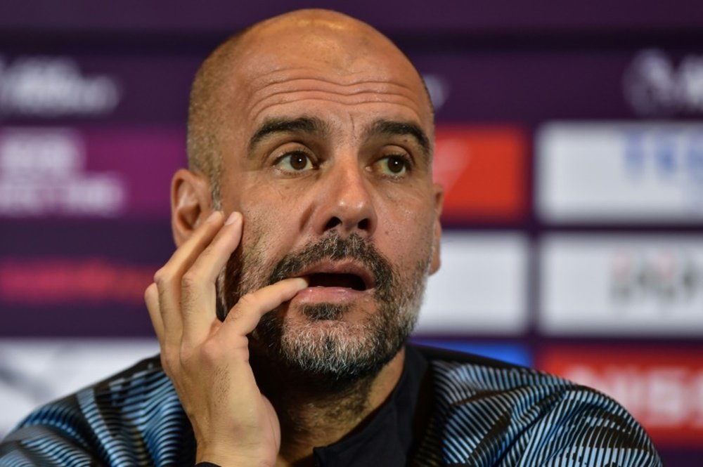 Pep Guardiola to be a candidate for the Generalitat. AFP
