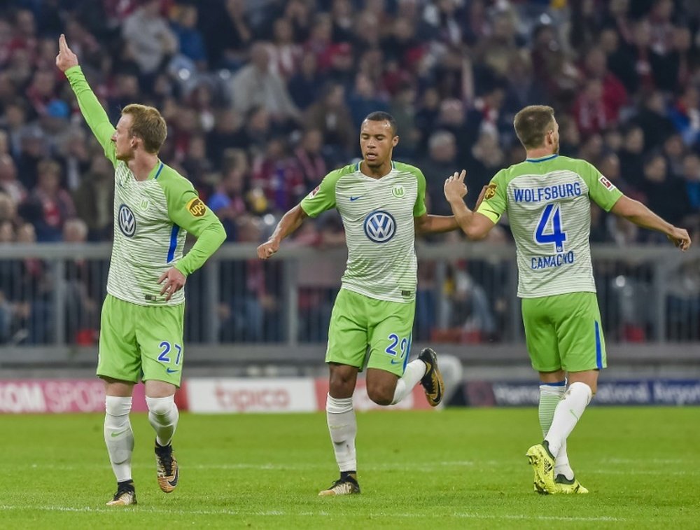 El Wolfsburgo-Hertha cerrará la undécima jornada alemana. AFP