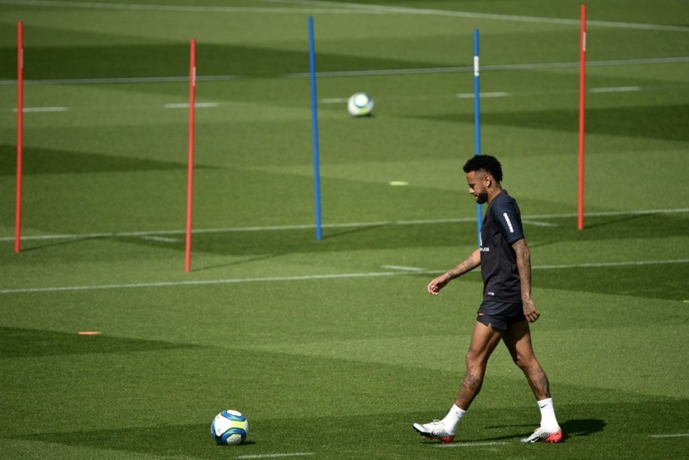 Neymar could play against Starbourg. AFP