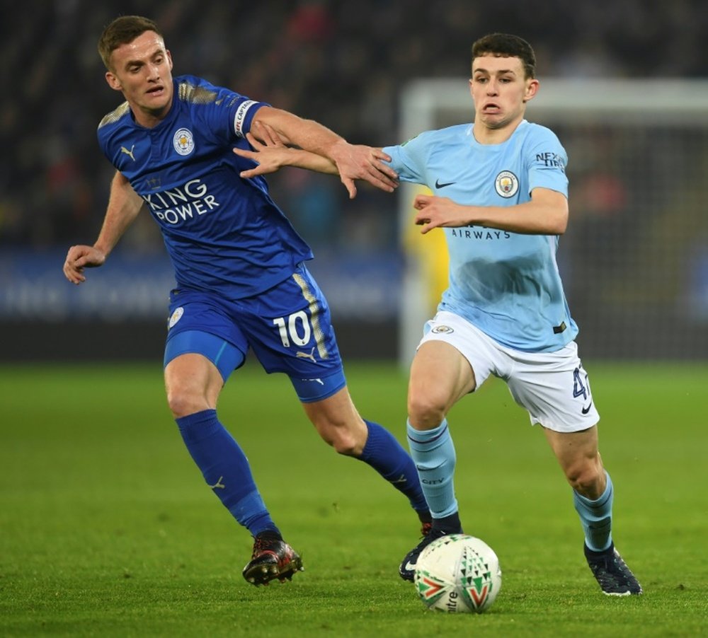 Foden will be staying at the Etihad next season. AFP