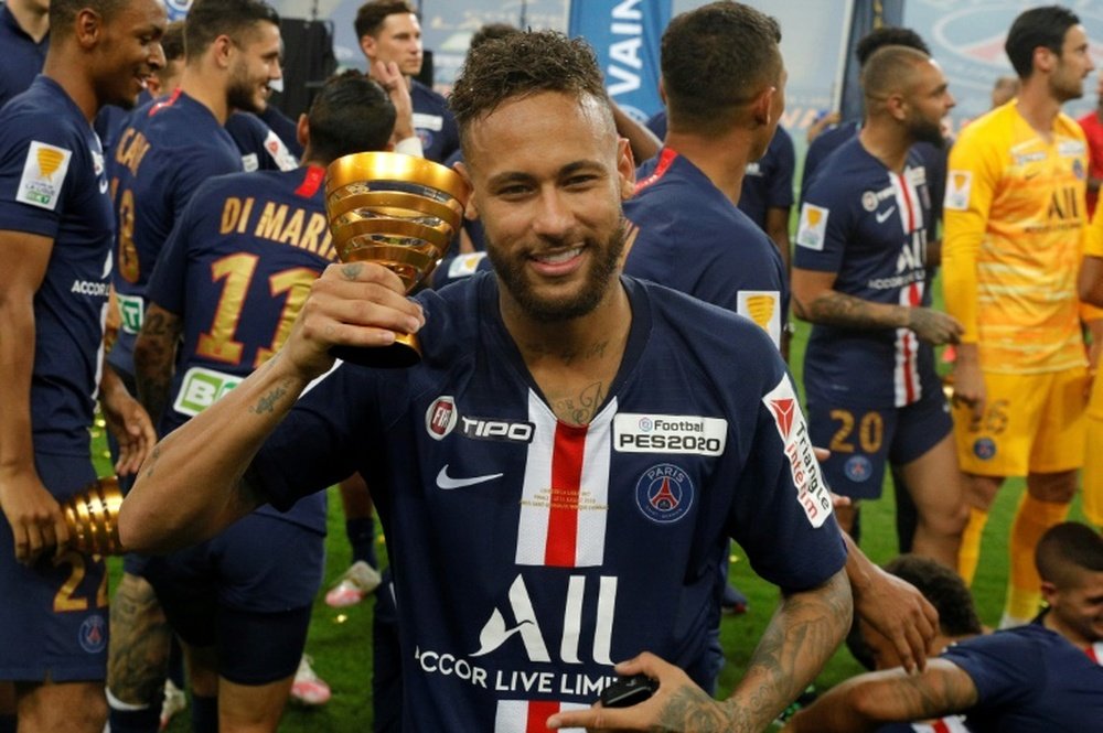 El increíble récord de Neymar en el PSG. AFP