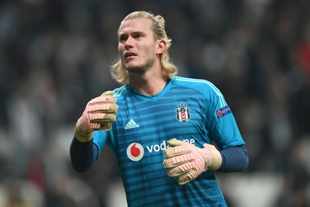 Karius falou com o Liverpool para deixar o Besiktas. AFP