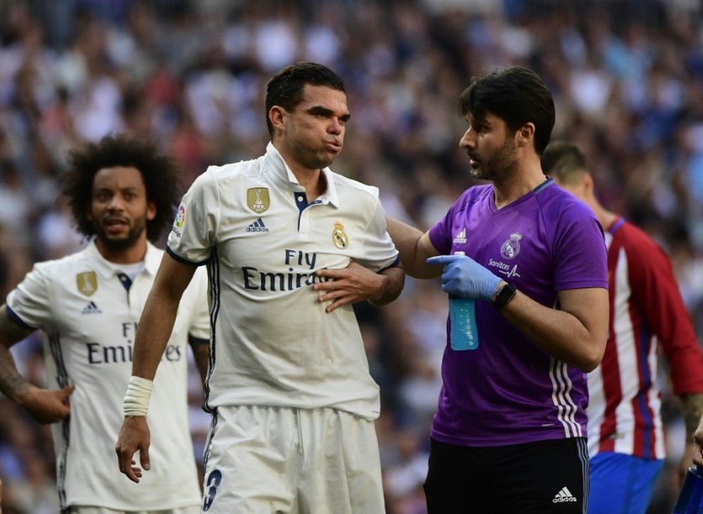 Pai de Pepe mandou 'recados' ao Real Madrid. AFP