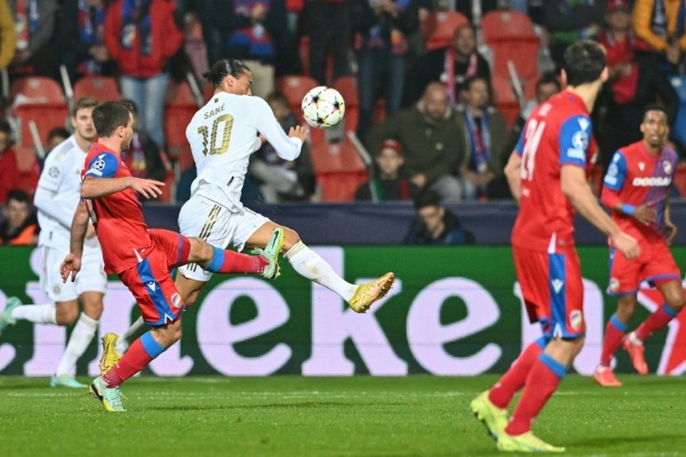El Viktoria Plzen le marcó dos goles al Bayern en los grupos de Champions. AFP