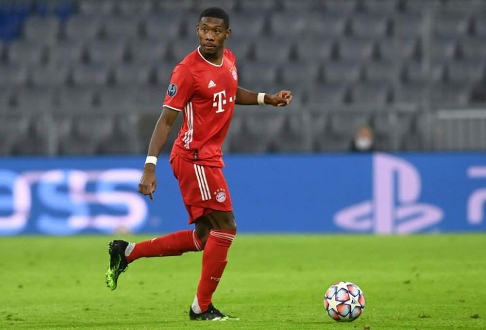 Alaba justificó sus motivos para dejar el Bayern. AFP/Archivo