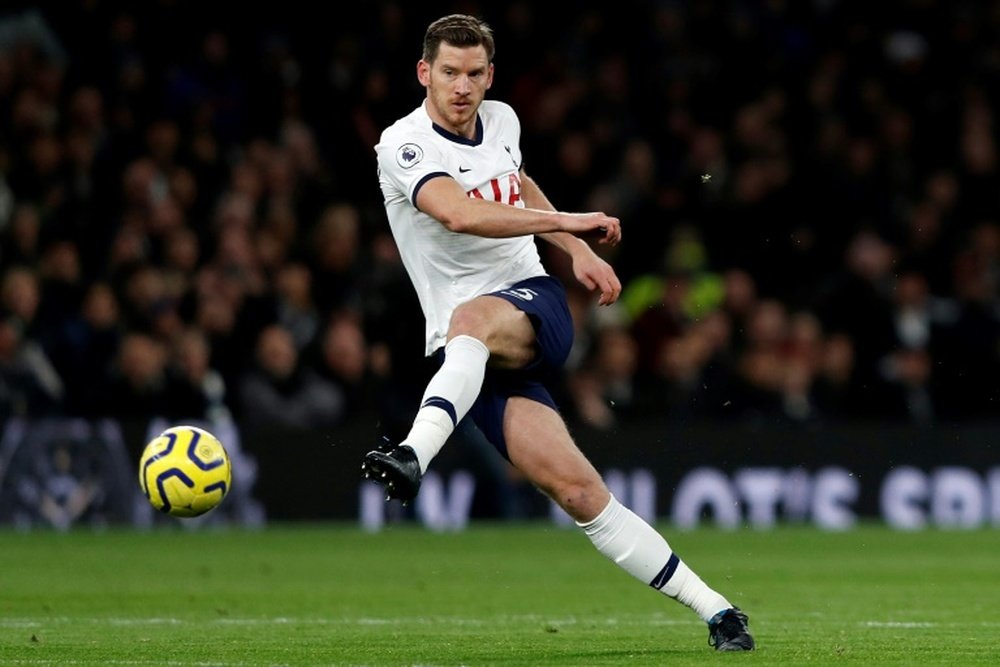 Fin de l'idylle entre Vertonghen et Tottenham ? AFP