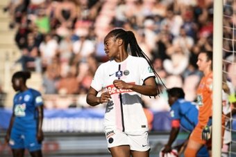Katoto wants to settle her future before the start of the Women's EURO 2022. AFP