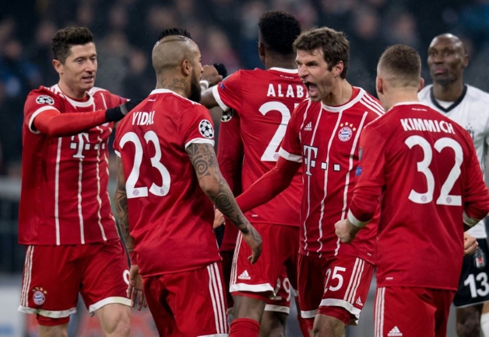 El Bayern ha hecho buena su superioridad numérica. AFP