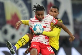 Akanji wants to double his pay at Dortmund. AFP