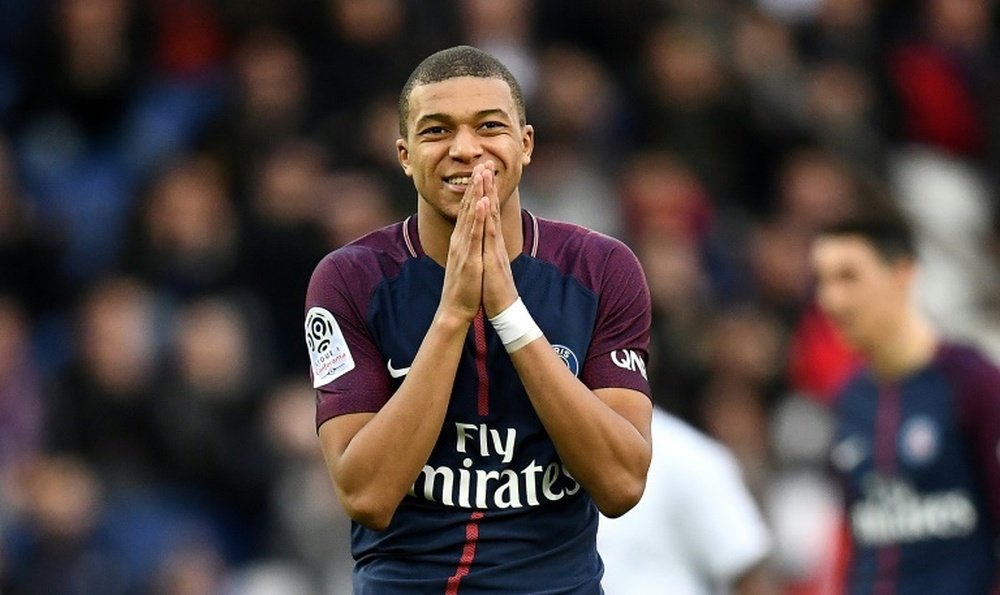 Mbappé grabbed a goal against Metz but could easily have had four or five. AFP