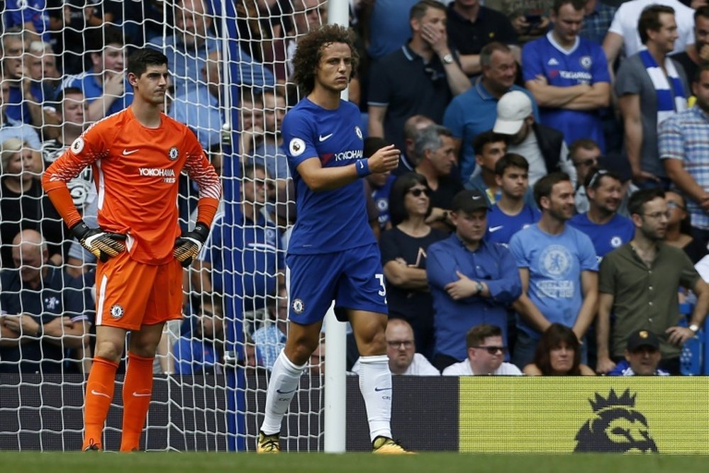 Chelsea's 'great character' key to Wembley win - David Luiz. AFP