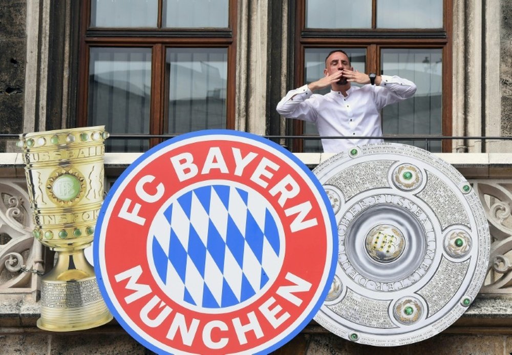 Ribéry habló del Balón de Oro 2013. AFP