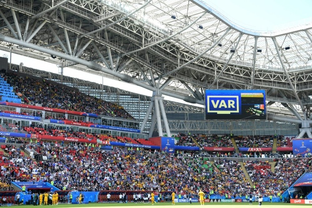 El VAR deja un Mundial más emocionante. AFP