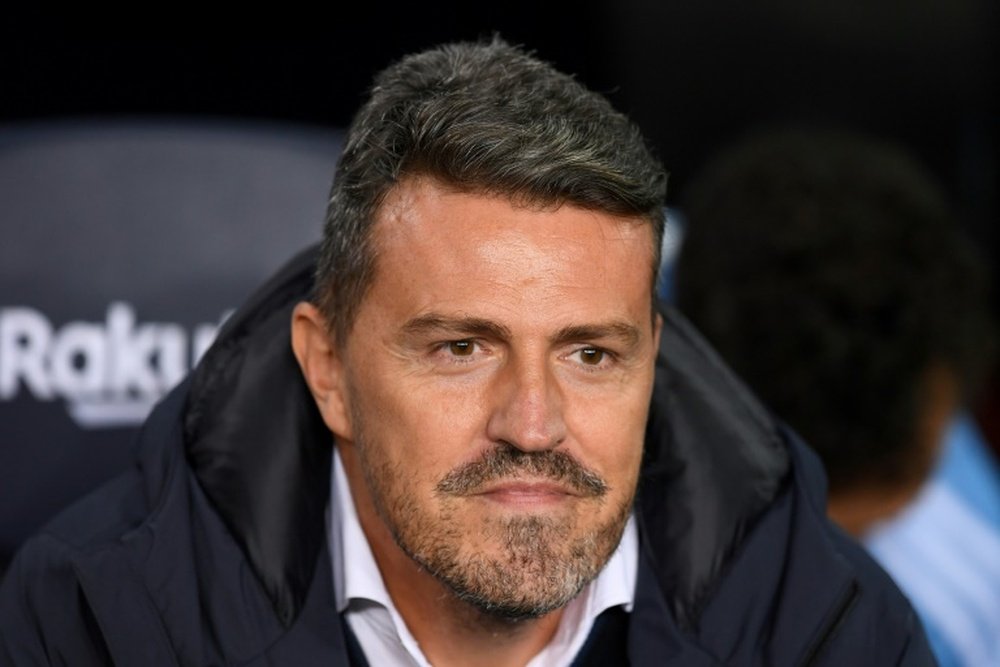 Óscar García, nuevo entrenador del Stade Reims. AFP