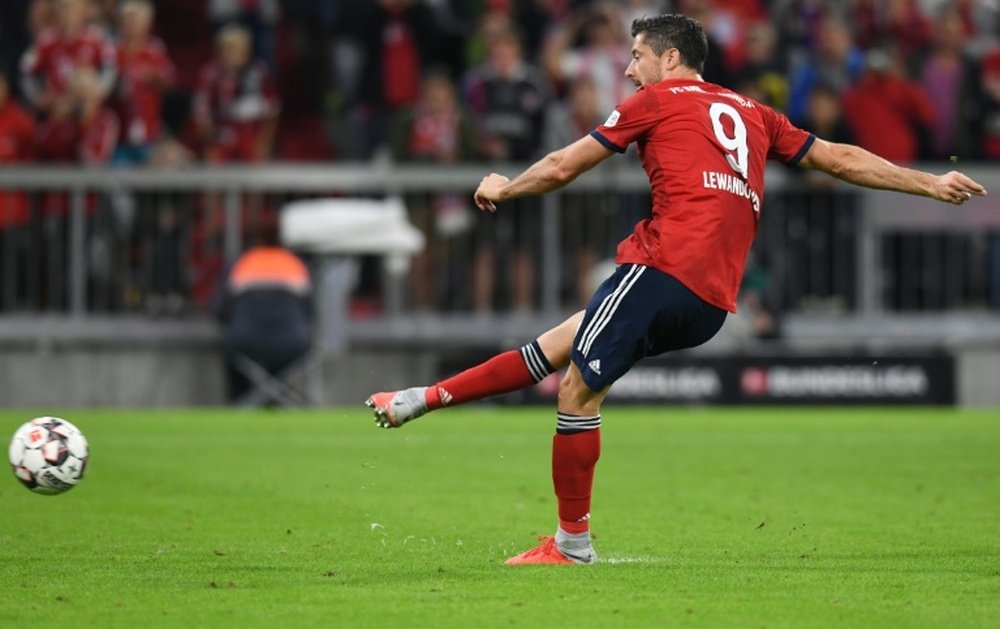 O Bayern Munique bateu o Hoffenheim por 3-1. AFP