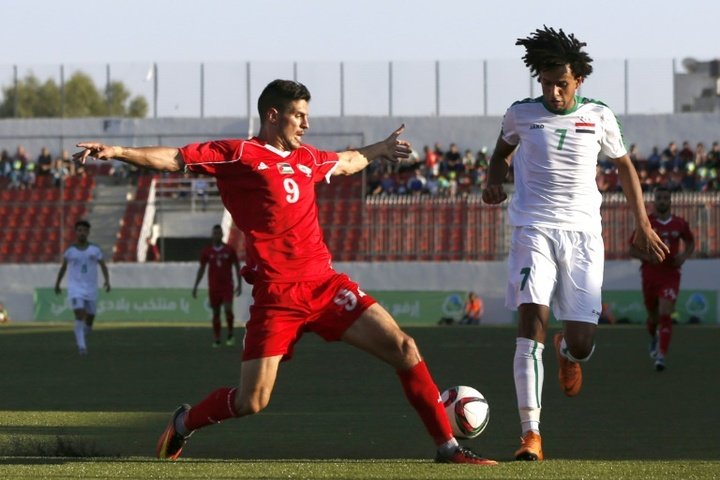 Premier match dans les territoires palestiniens pour l'Irak