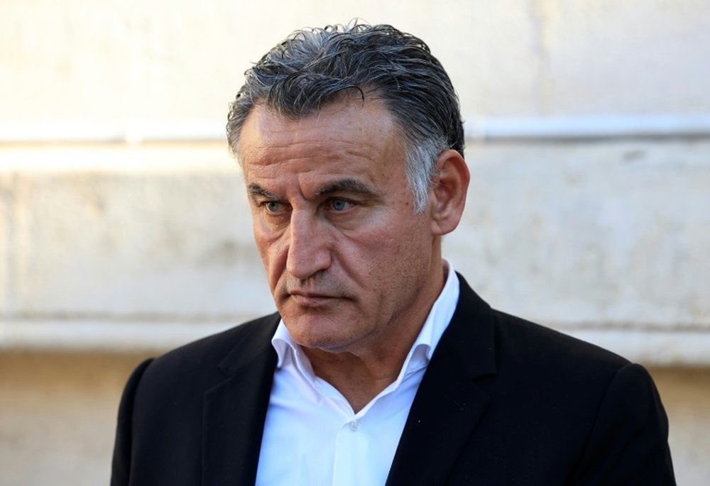 Ex-treinador do Nice, Galtier, é absolvido. AFP