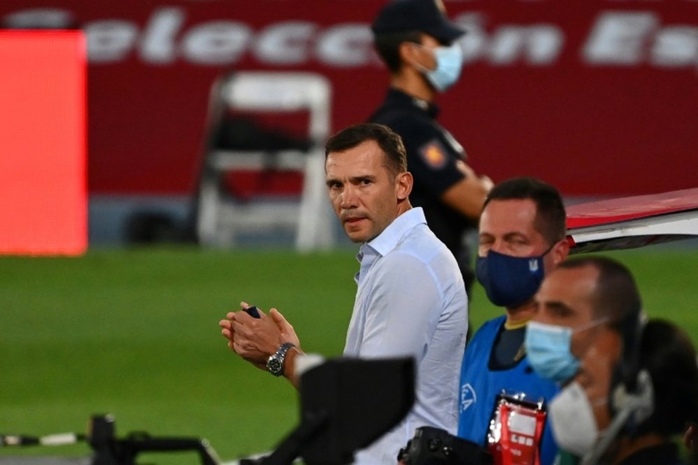Andreï Chevtchenko regrette la situation de son équipe. AFP