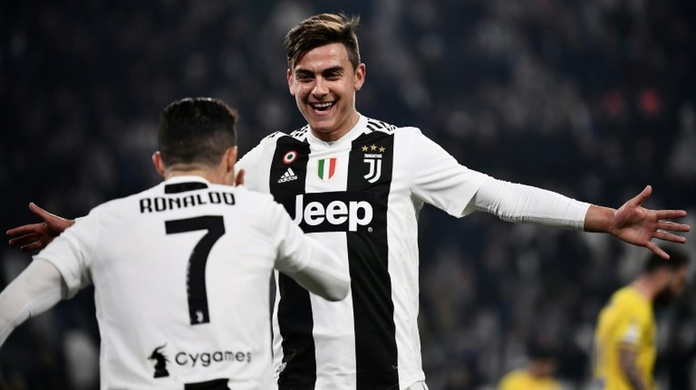 Dybala was full of praise for Juve's marquee signing. AFP