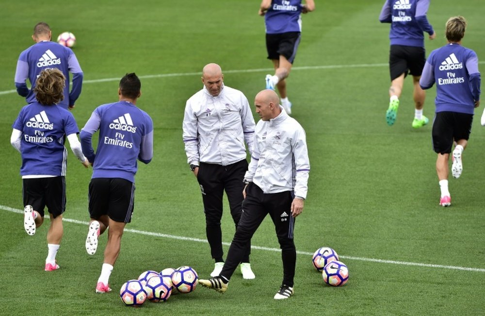 Zidane sait que rien est gagné pour le moment. AFP