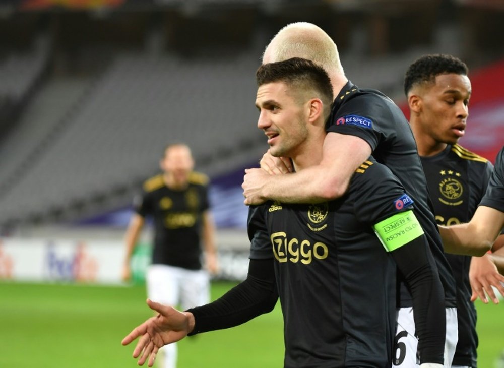 L'Ajax Amsterdam neutralisé par le PSV. AFP