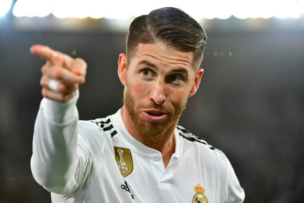 Serio Ramos es el que más balones recupera en el Real Madrid. AFP