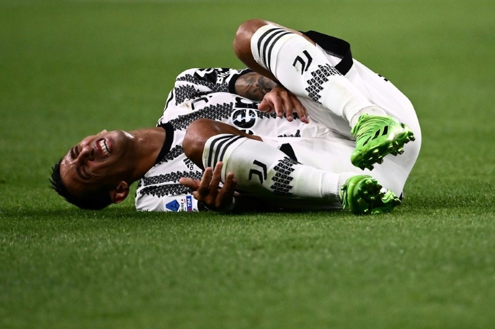 Di Maria once again got injured for Juventus. AFP