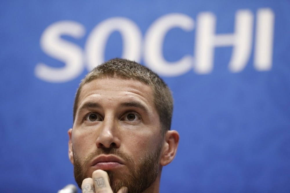 Ramos no se mordió la lengua. AFP