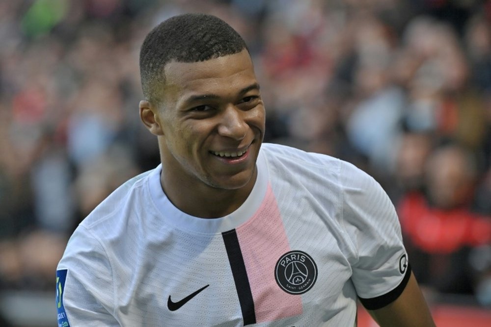 Mbappé no estará ante el Lille. AFP