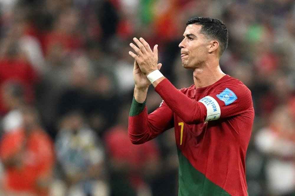 Ronaldo's new destination is uncertain. AFP