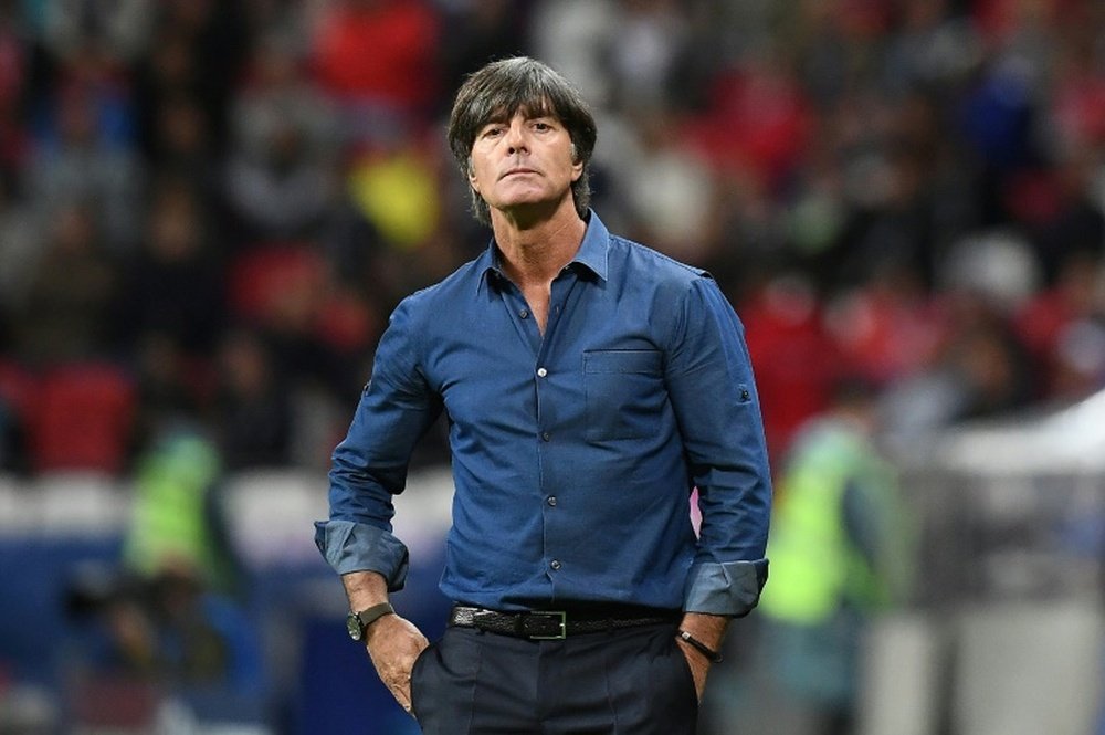 Joachim Low won his 100th game with Germany. AFP