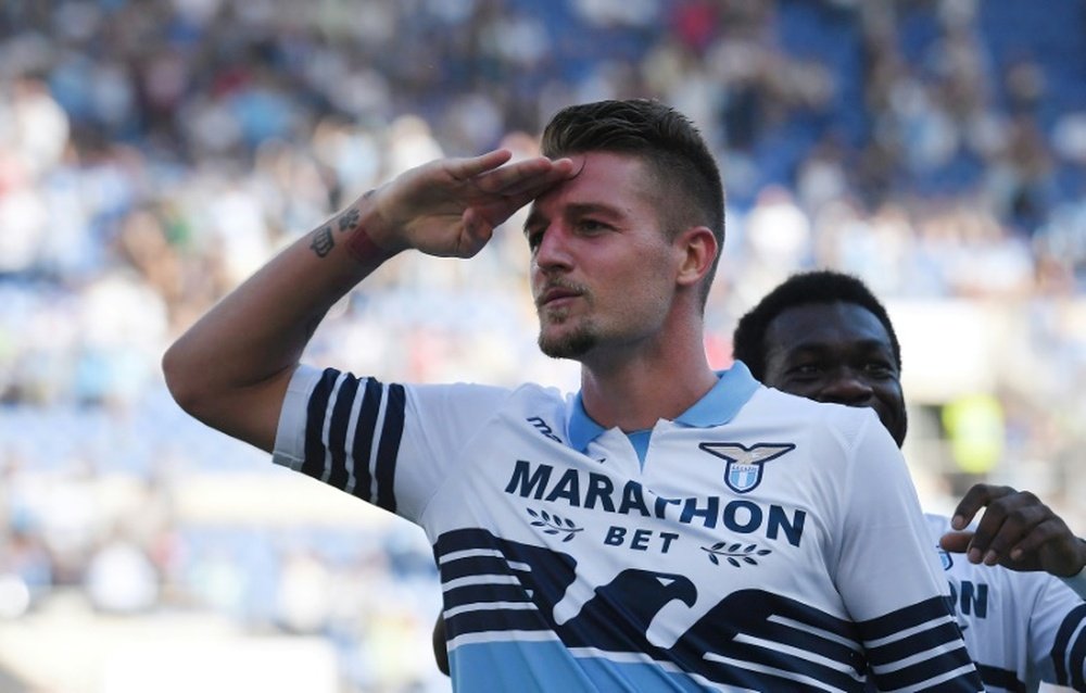 Milinkovic-Savic has been sensational for Lazio for a couple of years now. AFP