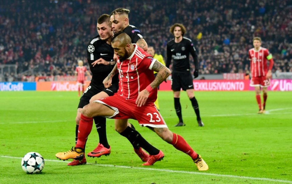 Le PSG affronte le Bayern. AFP