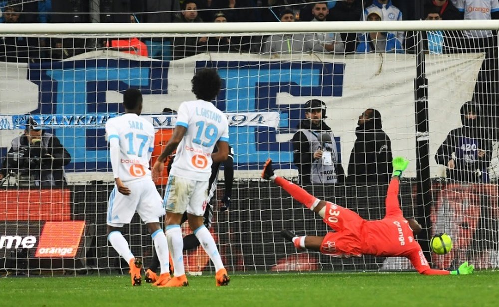Marseille s'est encore incliné contre un gros club. AFP