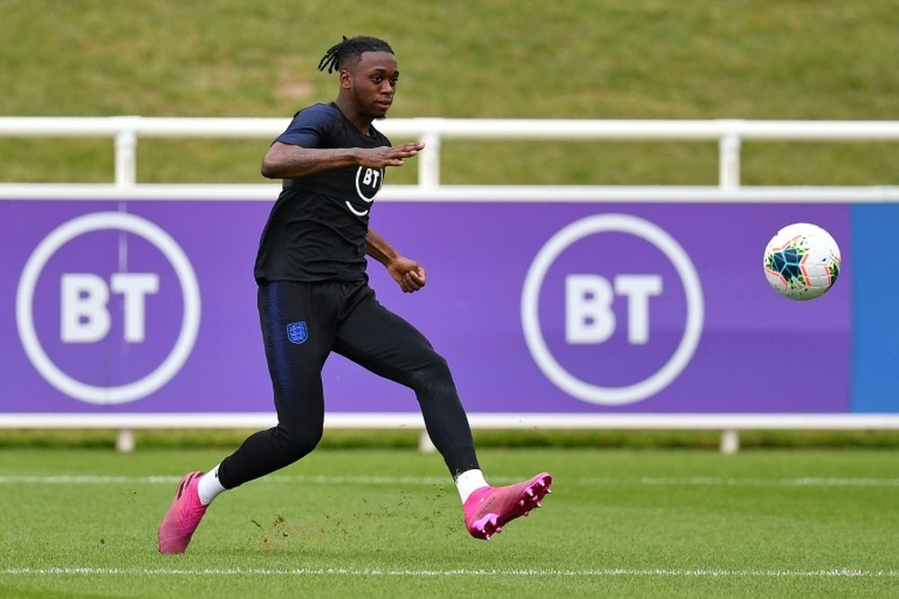 Blessé, Aaron Wan-Bissaka sera absent plusieurs mois. AFP