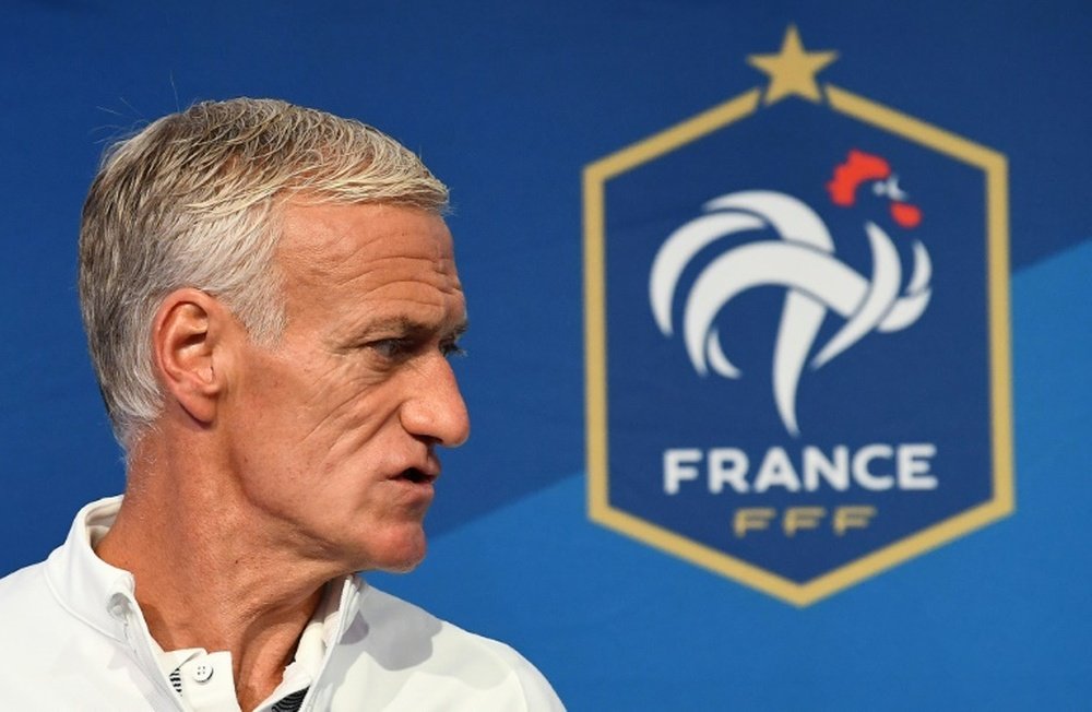 Deschamps has a number of very talented forwards at his disposal. AFP