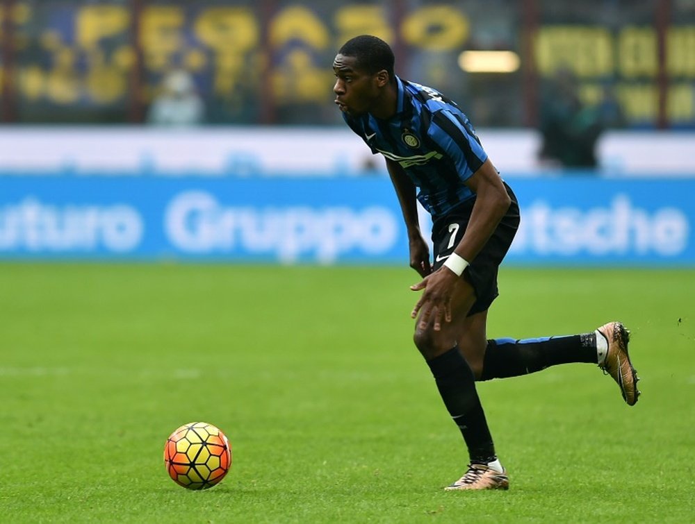 Kondogbia quiere salir del Inter. AFP