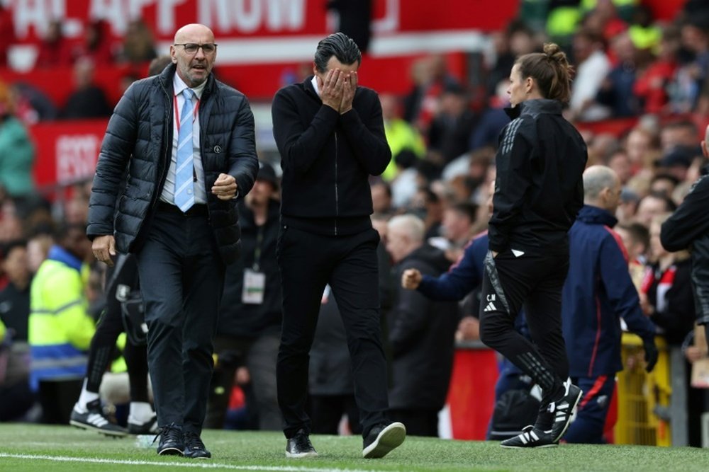 Sunday's loss meant Villa missed out on Champions League qualification. AFP
