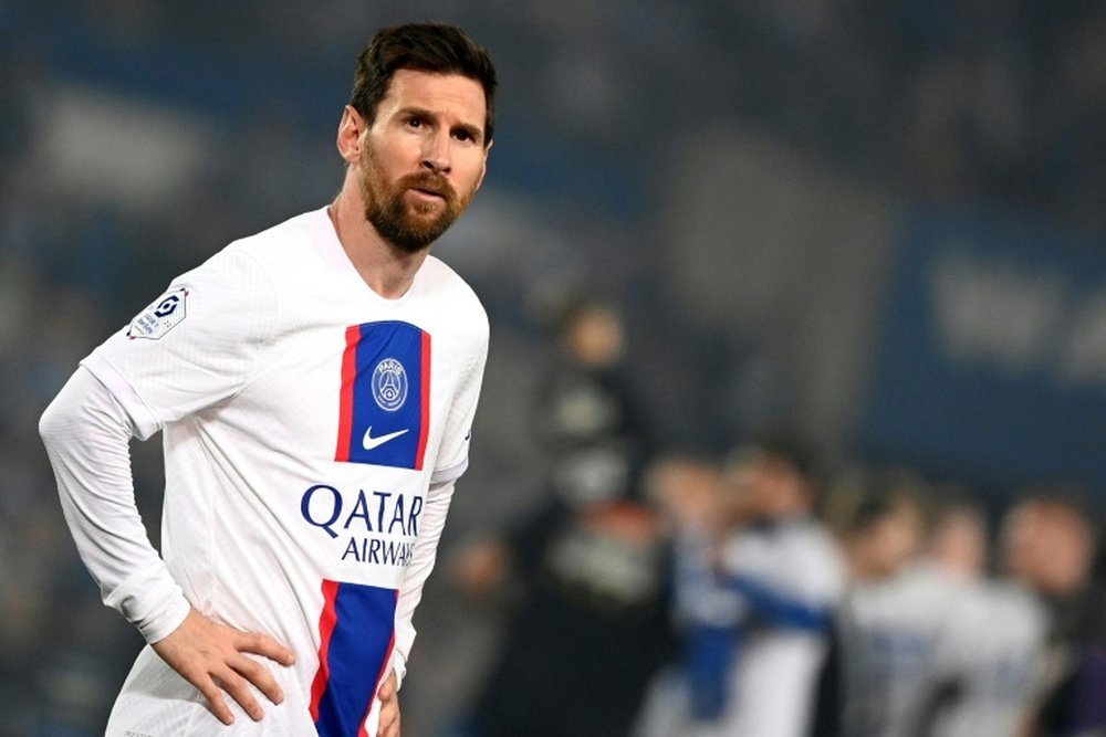Messi has been surrounded by rumours for months. AFP