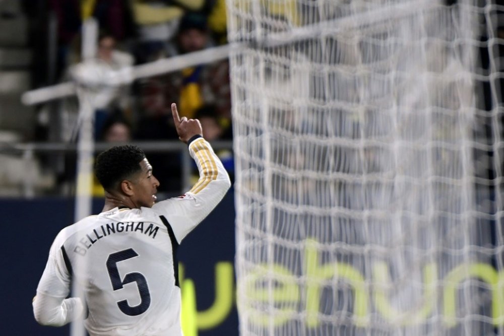 Bellingham has scored 14 goals for Madrid in all competitions so far. AFP