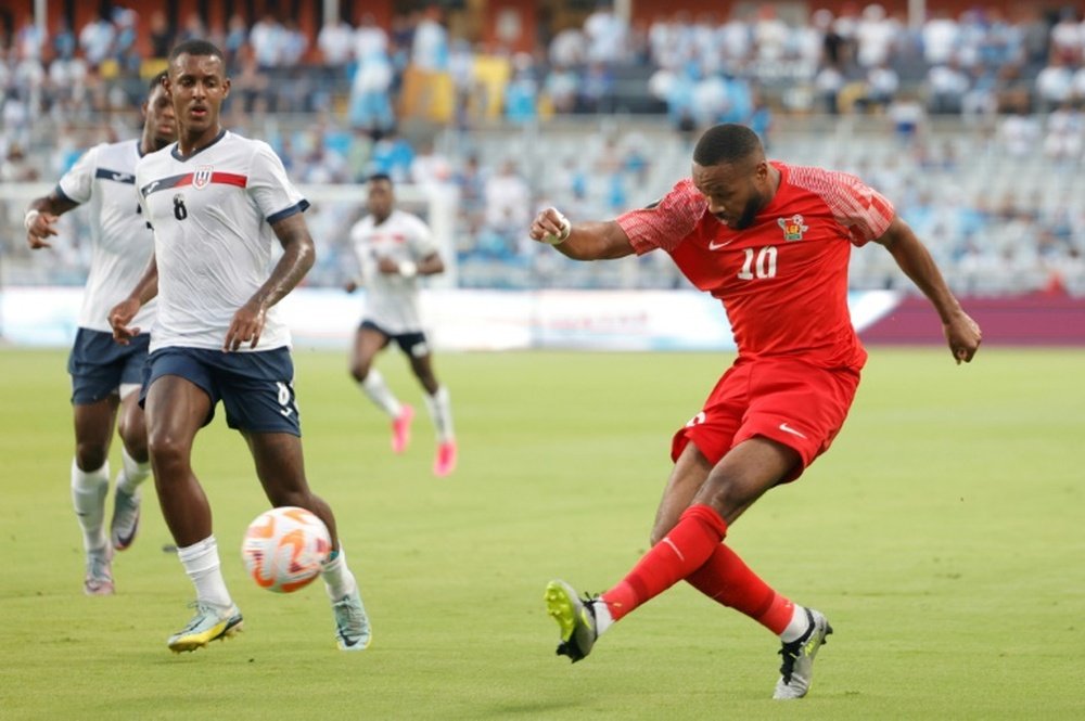 La Guadeloupe et la Martinique, éliminées de la Gold Cup. AFP