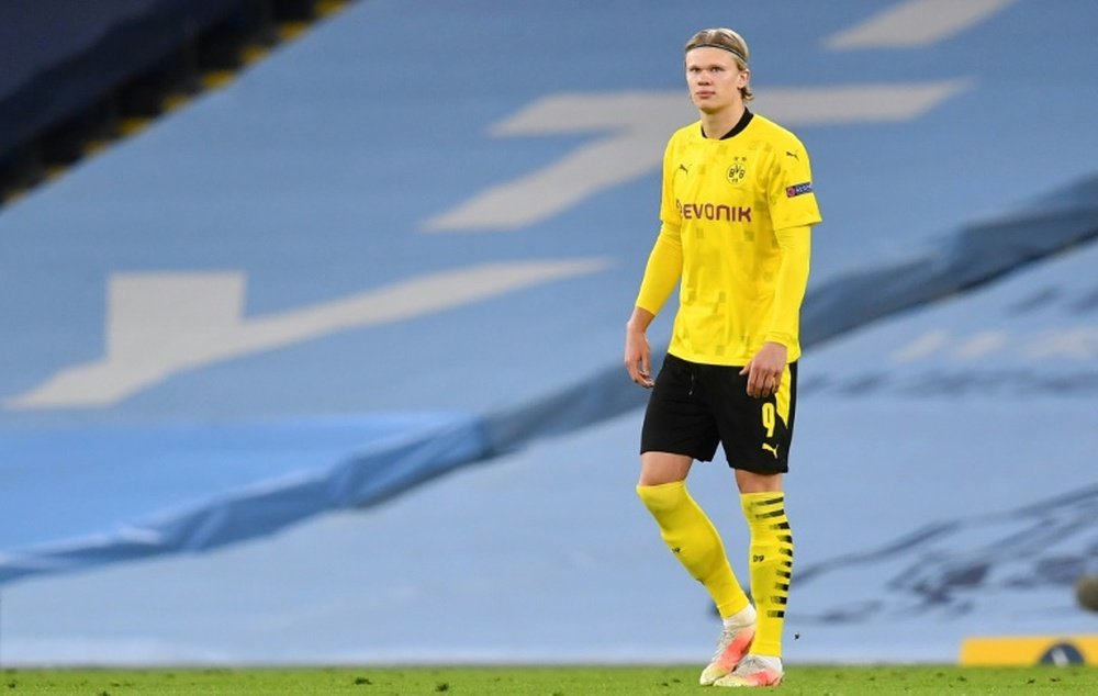 Mino Raiola : Dortmund ne veut pas vendre Haaland. afp