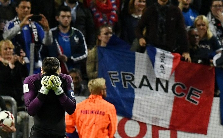 Mondial-2018: le capitaine de l'équipe de France Hugo Lloris plombe ses troupes