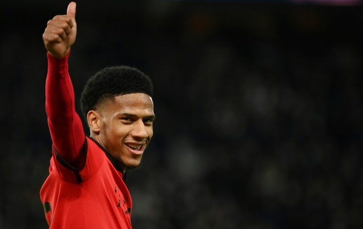 Manchester United are discussing a January move for Jean-Clair Todibo. AFP