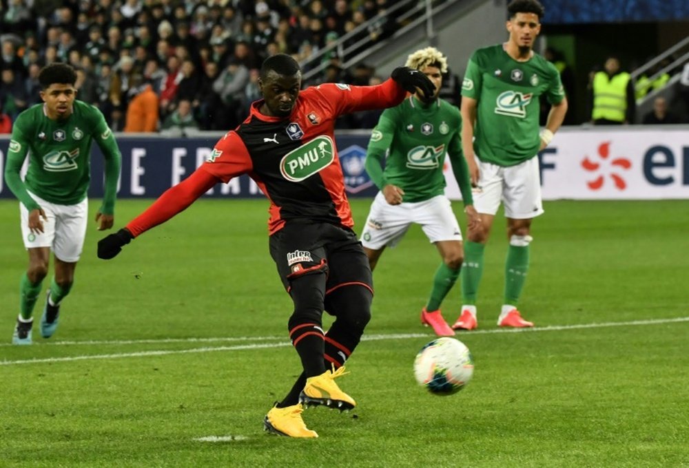 M'baye Niang got 15 goals for Rennes for last season. AFP