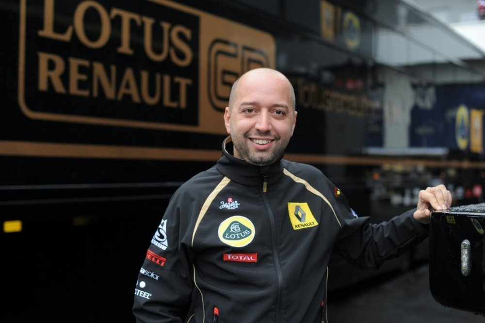 Le Luxembourgeois Gérard Lopez, alors propriétaire de Lotus Renault. AFP